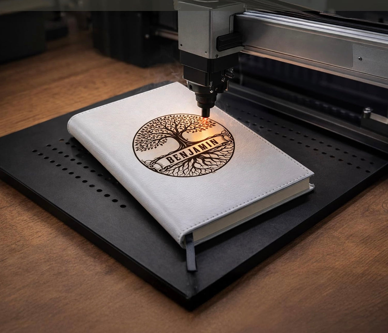 The Heirloom Custom Laser-Engraved Journal